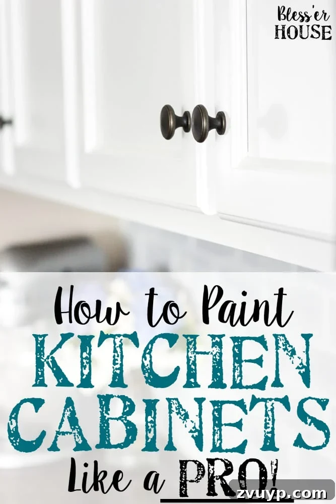 Our 20 Favorite DIY Projects from 2016 11 How to Paint Kitchen Cabinets Like a Pro - Durable DIY Kitchen Update