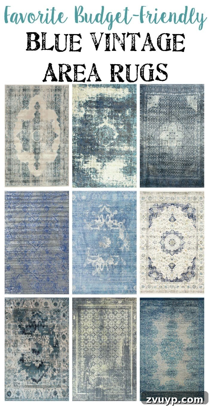 Our 20 Favorite DIY Projects from 2016 13 Favorite Budget Friendly Blue Vintage Area Rugs - Home Decor Shopping Guide