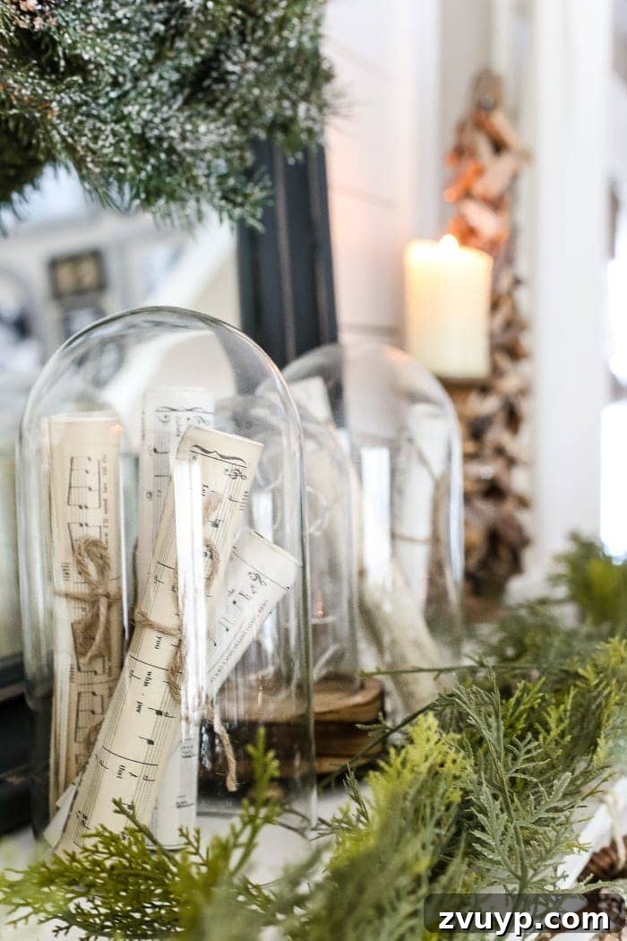 After-Christmas Winter Mantel and Living Room: A tour of an after-Christmas winter mantel and living room with thrifty ideas and creative budget decor to help bring warmth and life to your home.