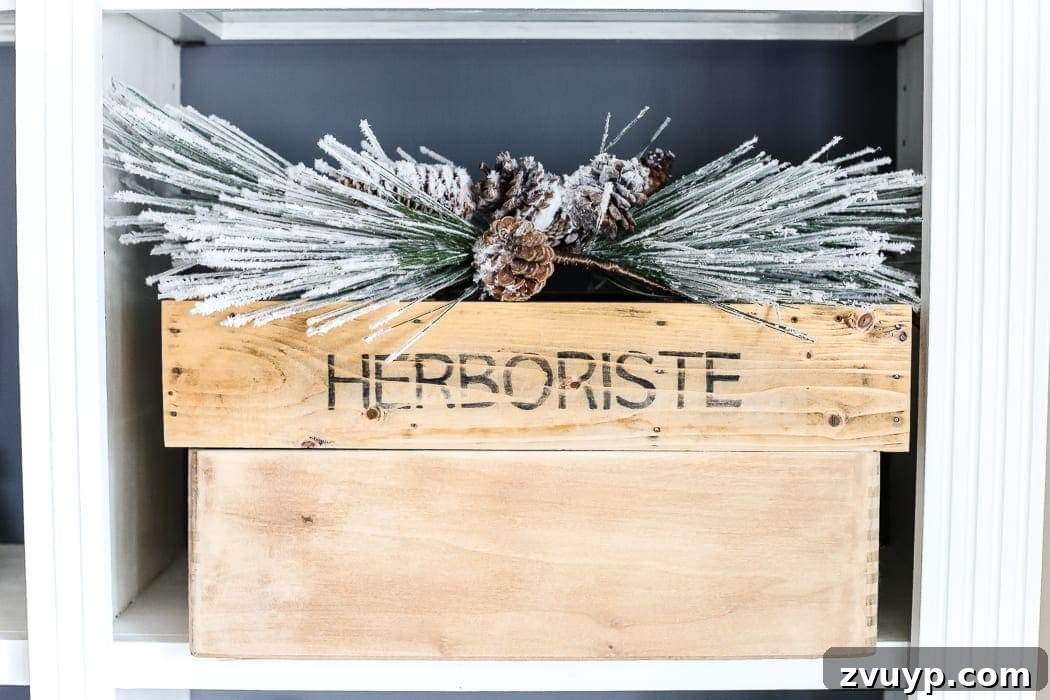 After-Christmas Winter Mantel and Living Room: A tour of an after-Christmas winter mantel and living room with thrifty ideas and creative budget decor to help bring warmth and life to your home.