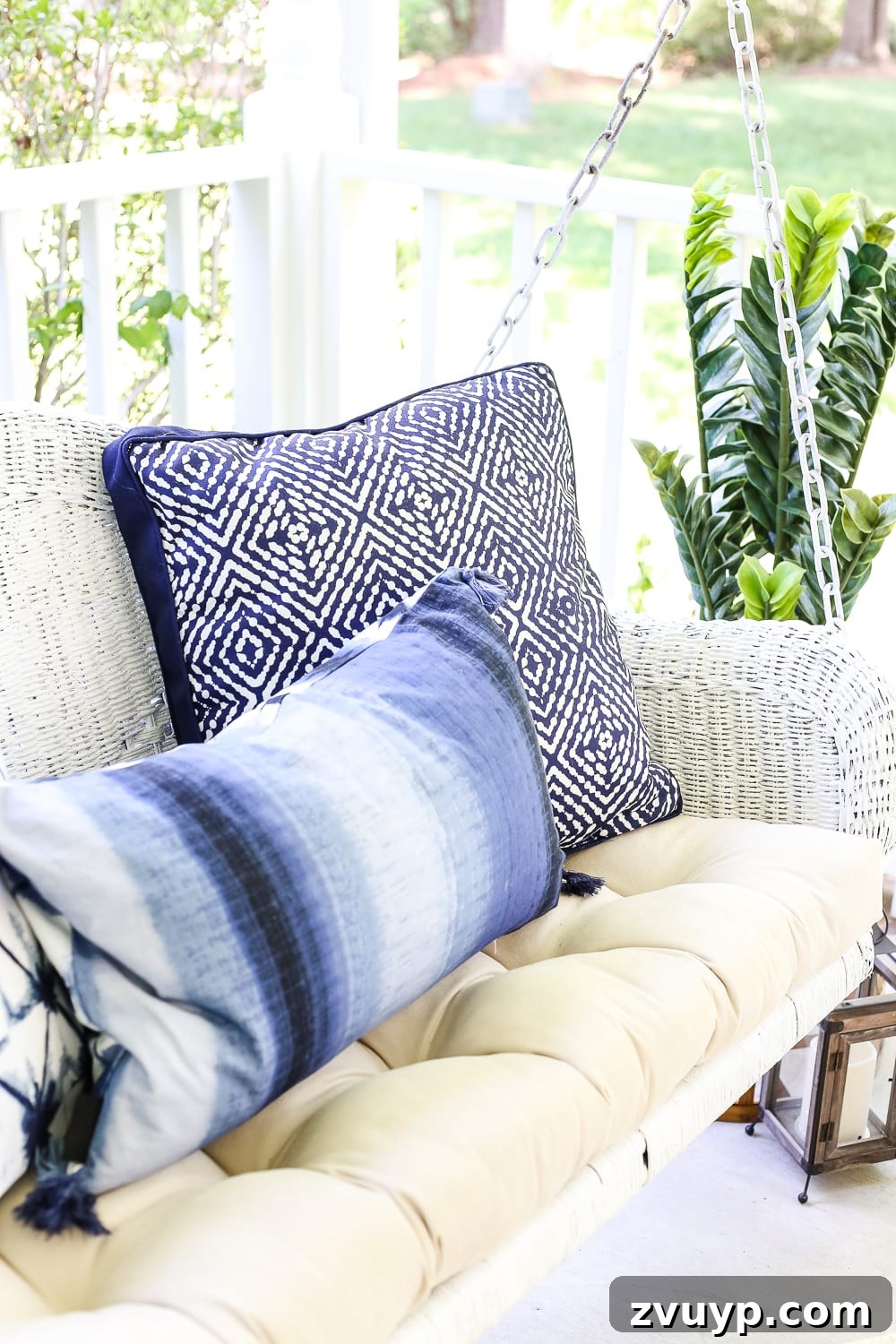 Crafting the Adaptable Outdoor Haven 11 The Secret to Arranging a Versatile Outdoor Space | blesserhouse.com - 1 trick for arranging a versatile outdoor space to get the most function out of a small porch, plus decorating ideas to make it inviting with TJ Maxx. #sponsored