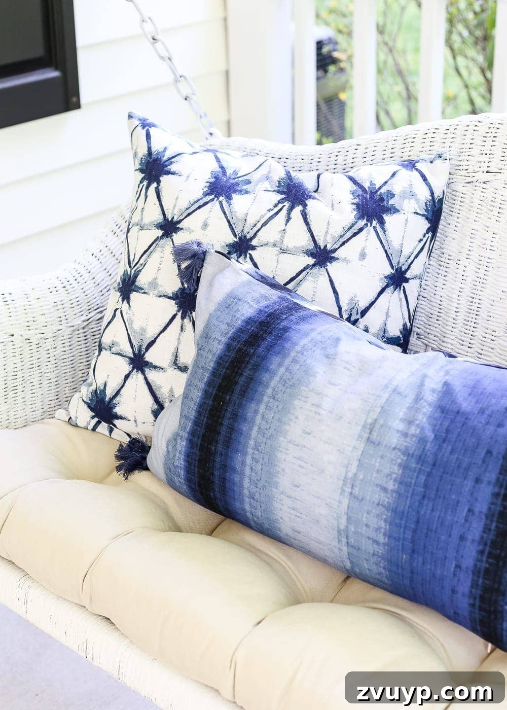 Crafting the Adaptable Outdoor Haven 12 The Secret to Arranging a Versatile Outdoor Space | blesserhouse.com - 1 trick for arranging a versatile outdoor space to get the most function out of a small porch, plus decorating ideas to make it inviting with TJ Maxx. #sponsored