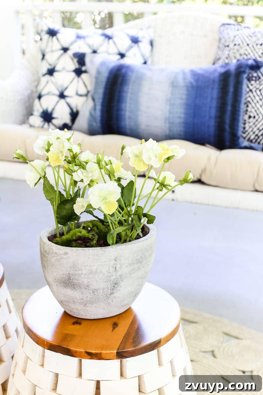 Crafting the Adaptable Outdoor Haven 13 The Secret to Arranging a Versatile Outdoor Space | blesserhouse.com - 1 trick for arranging a versatile outdoor space to get the most function out of a small porch, plus decorating ideas to make it inviting with TJ Maxx. #sponsored