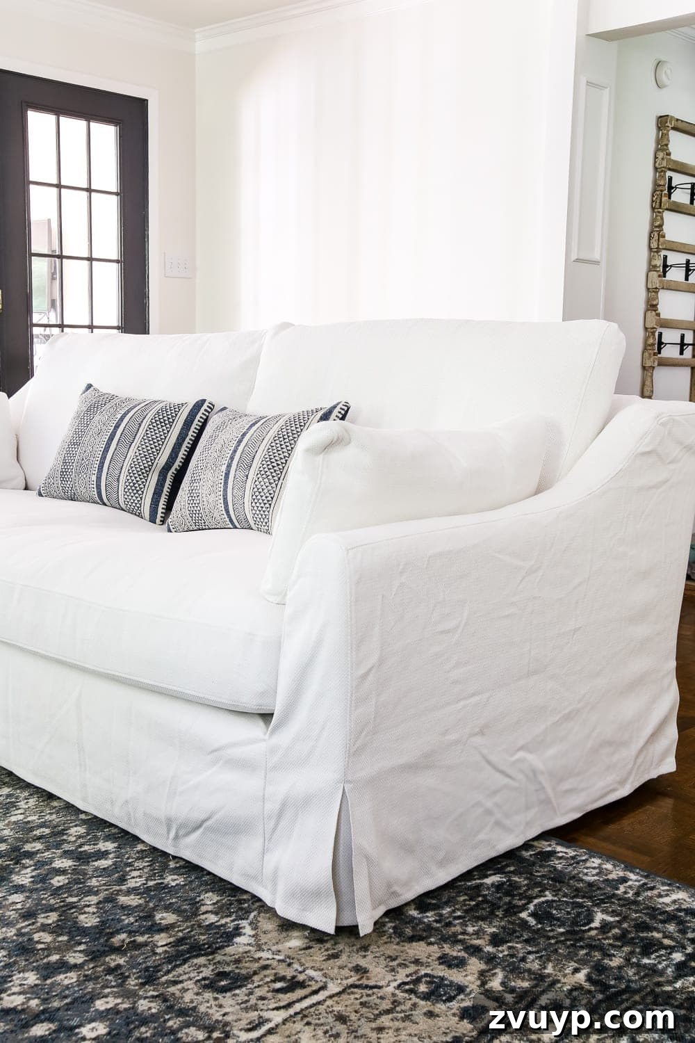 Keep Your New IKEA Sofa and Chairs Looking Brand New 5 New IKEA Sofa and Chairs and How to Keep Them Clean | blesserhouse.com - A non-biased review of the new IKEA Farlov and Stocksund sofa lines- how comfortable they are, if they're worth the price, and how to keep them clean.