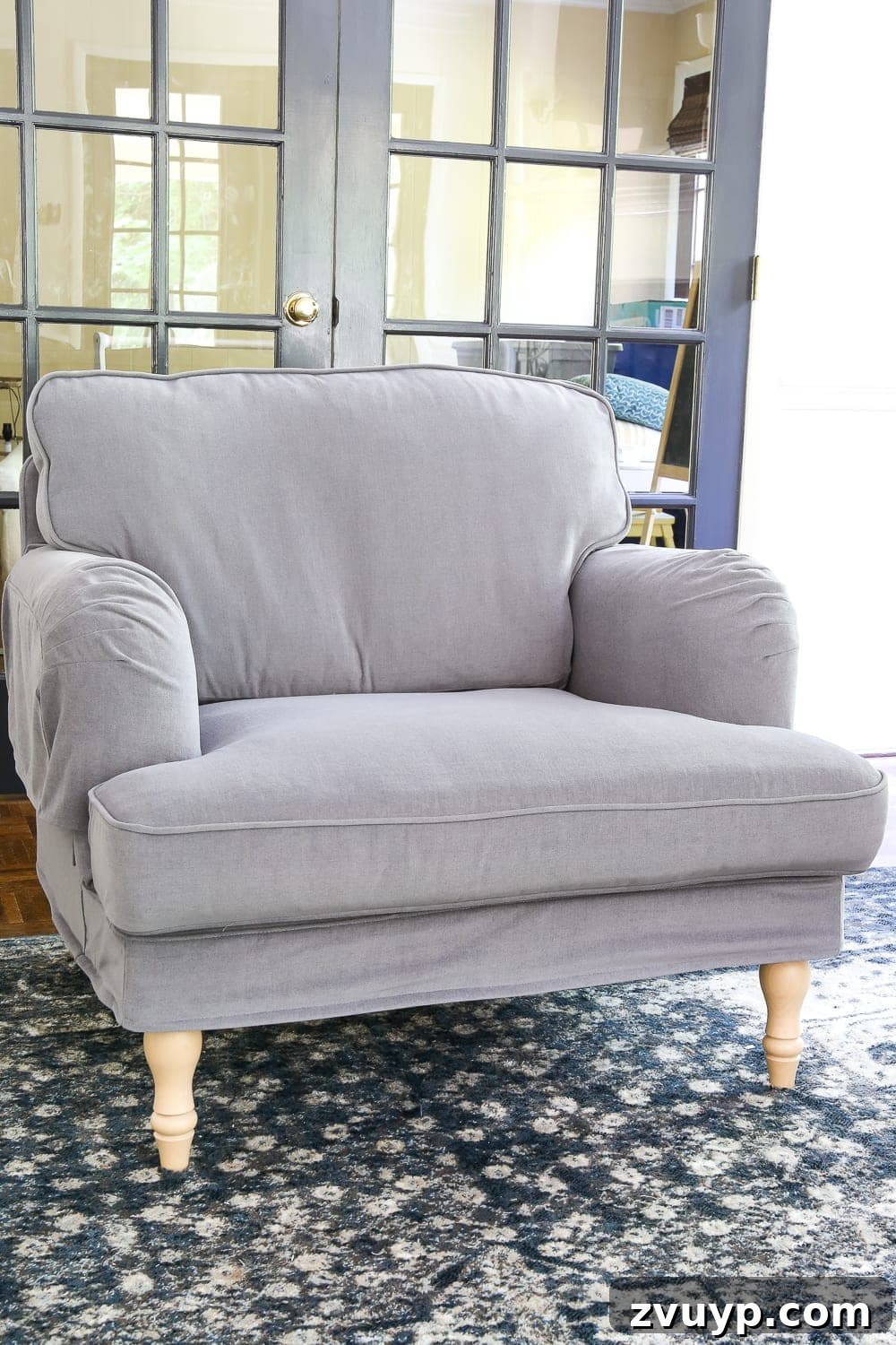 Keep Your New IKEA Sofa and Chairs Looking Brand New 6 New IKEA Sofa and Chairs and How to Keep Them Clean | blesserhouse.com - A non-biased review of the new IKEA Farlov and Stocksund sofa lines- how comfortable they are, if they're worth the price, and how to keep them clean.