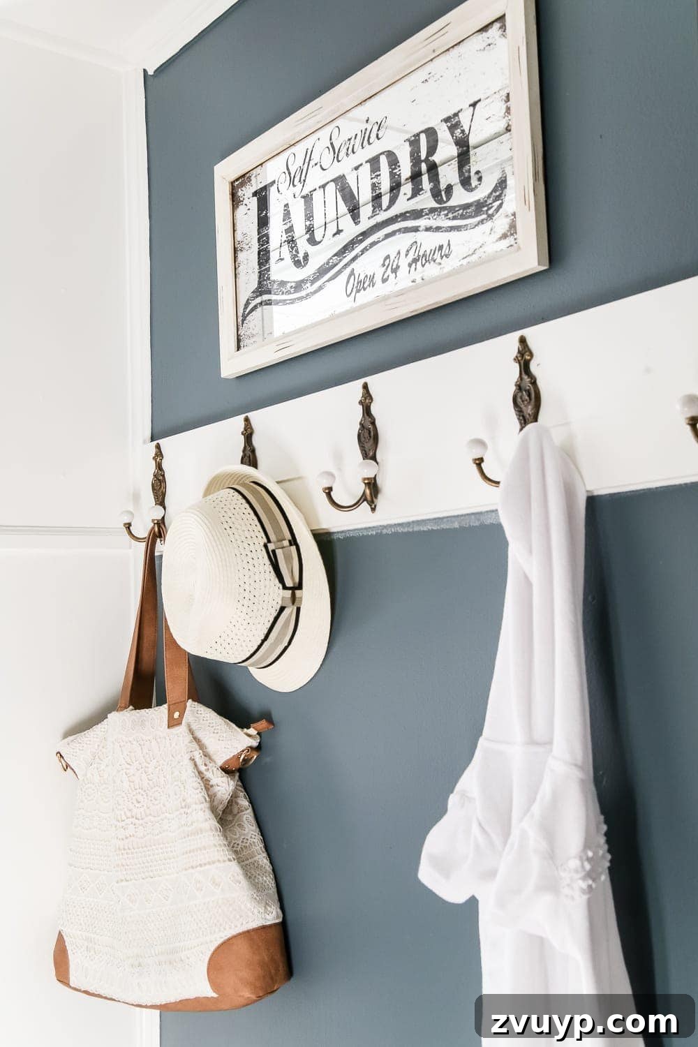 French Bifold Door A Chic Laundry Room Refresh 11 Laundry Room Updates: French Bifold Door | blesserhouse.com - A rickity laundry room bifold door gets a beautiful and functional update with a French bifold door with frosted glass for hiding messes in a stylish way.
