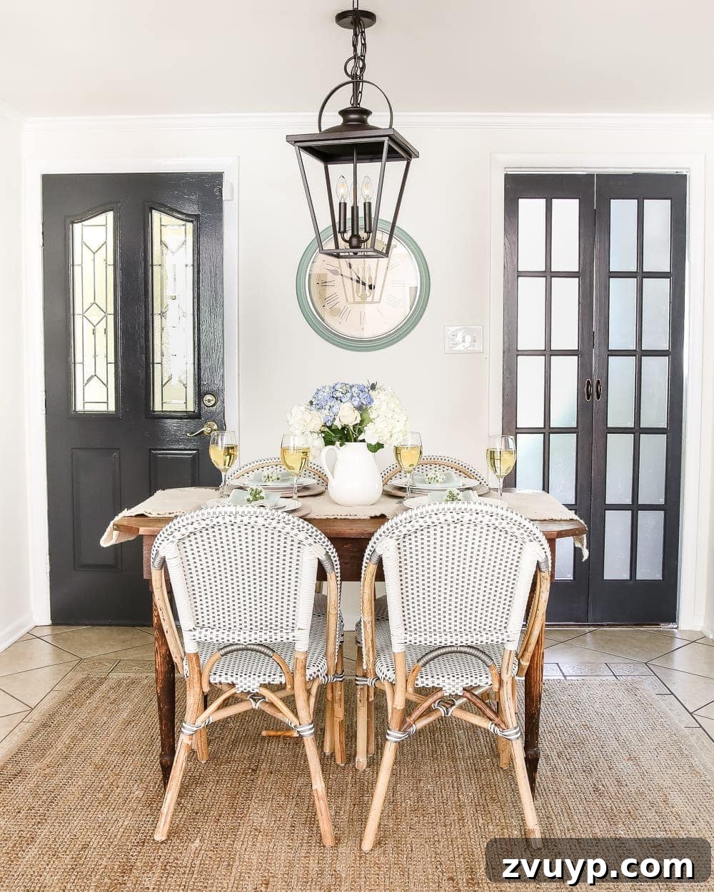 French Bifold Door A Chic Laundry Room Refresh 4 Laundry Room Updates: French Bifold Door | blesserhouse.com - A rickity laundry room bifold door gets a beautiful and functional update with a French bifold door with frosted glass for hiding messes in a stylish way.