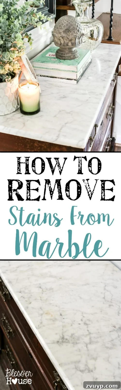Elevate Your Entryway: Banish Marble Stains and Revamp Your Foyer Chest 17 How to Remove Stains from Marble + Foyer Chest Makeover