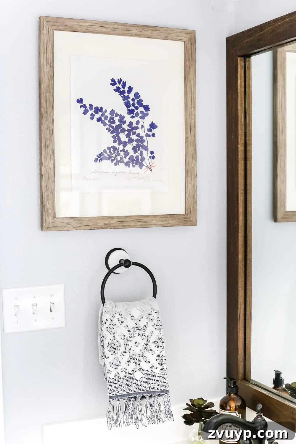 Stunning Bathroom Transformation Unveiled with Lowe's 28 Lowe's Spring Makeover Bathroom Reveal | blesserhouse.com - A team of 6 DIYers take on a bathroom makeover in 48 hours to transform a plain, builder grade space to give it character and modern farmhouse charm.