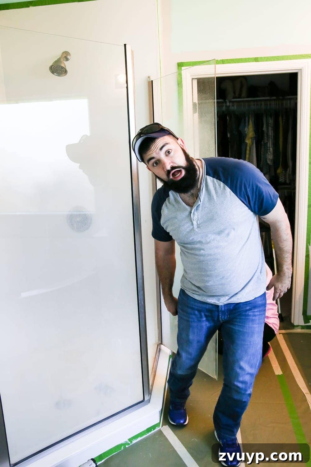 Stunning Bathroom Transformation Unveiled with Lowe's 5 Lowe's Spring Makeover Bathroom Reveal | blesserhouse.com - A team of 6 DIYers take on a bathroom makeover in 48 hours to transform a plain, builder grade space to give it character and modern farmhouse charm.