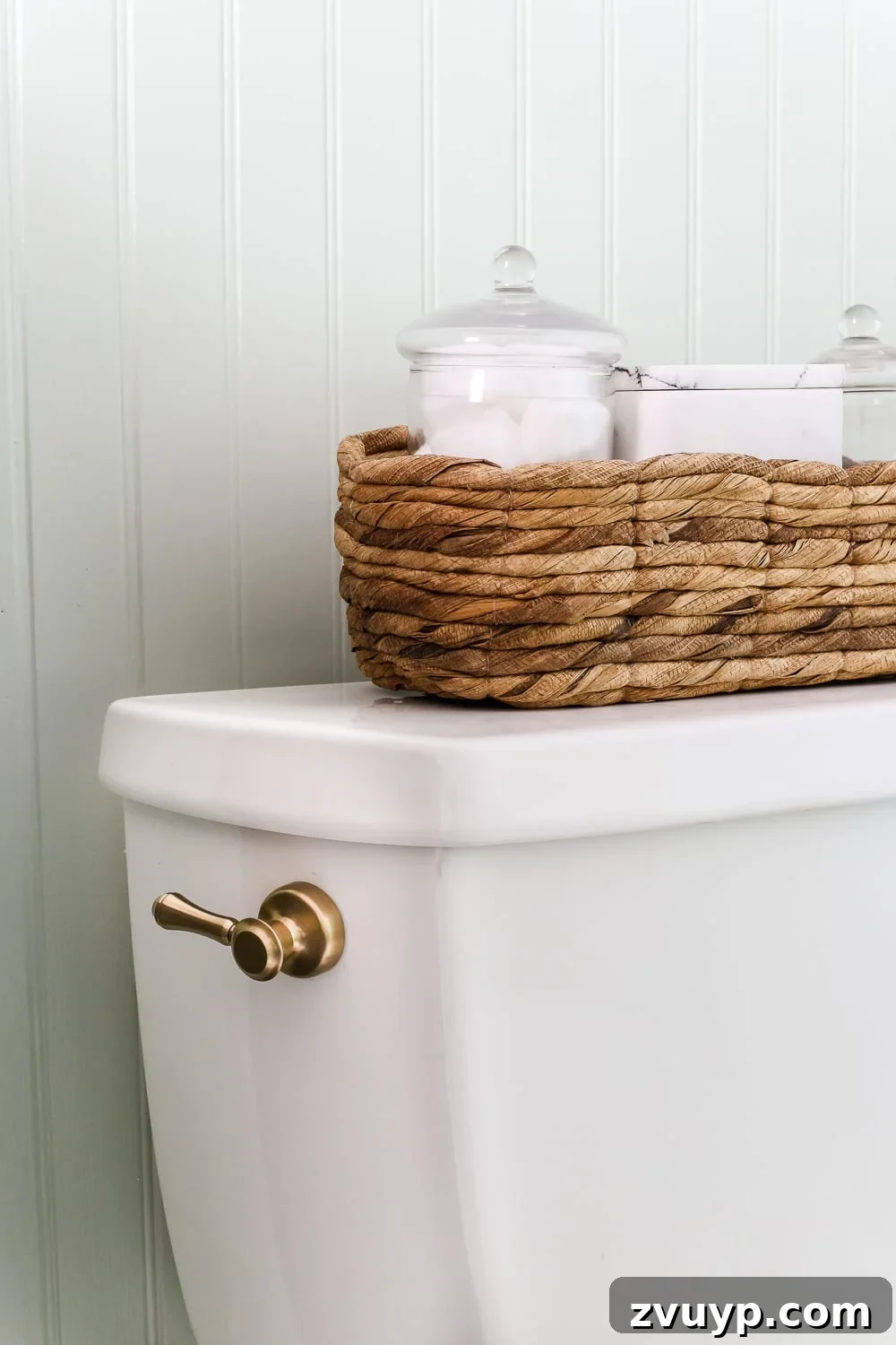 Aqua Urban Sanctuary Reveal 14 Aqua Meets Urban Powder Room Reveal | blesserhouse.com - A dated powder room gets a modern meets traditional, urban meets farmhouse makeover with aquas, black and white, and antique brass.