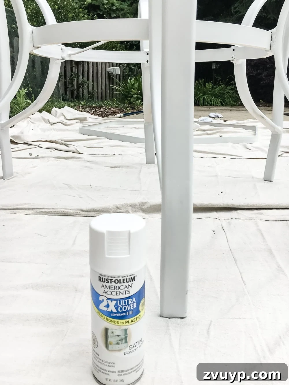 Achieve a Streak-Free Shine on Your Patio Glass Table 7 How to Revive a Glass Patio Table | blesserhouse.com - A tutorial explaining how to clean, paint, and revive a glass patio table to make it look brand new in a few quick steps.