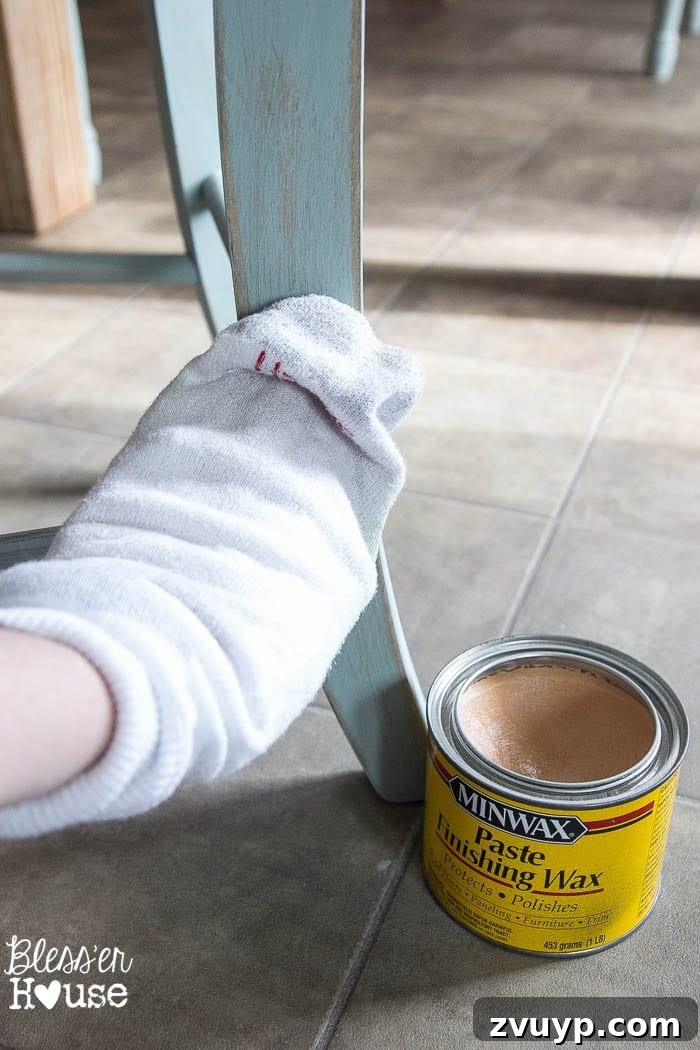 Furniture Painting Made Simple 21 how to seal chalk paint with wax