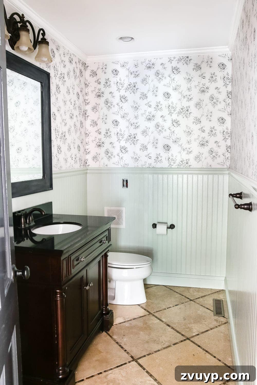 Hanging Wallpaper Made Easy 12 Beginner's Guide to Hanging Wallpaper | blesserhouse.com - A step-by-step tutorial for how to hang wallpaper along with a full supply list and tips for first-timers.