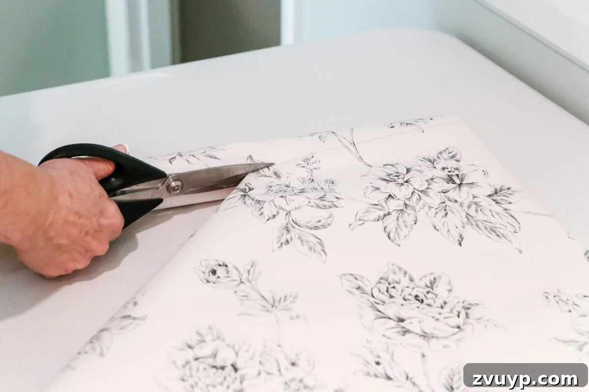 Hanging Wallpaper Made Easy 4 Beginner's Guide to Hanging Wallpaper | blesserhouse.com - A step-by-step tutorial for how to hang wallpaper along with a full supply list and tips for first-timers.