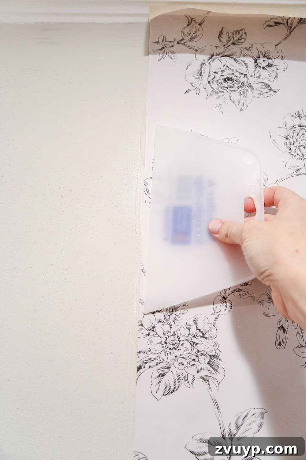 Hanging Wallpaper Made Easy 7 Beginner's Guide to Hanging Wallpaper | blesserhouse.com - A step-by-step tutorial for how to hang wallpaper along with a full supply list and tips for first-timers.