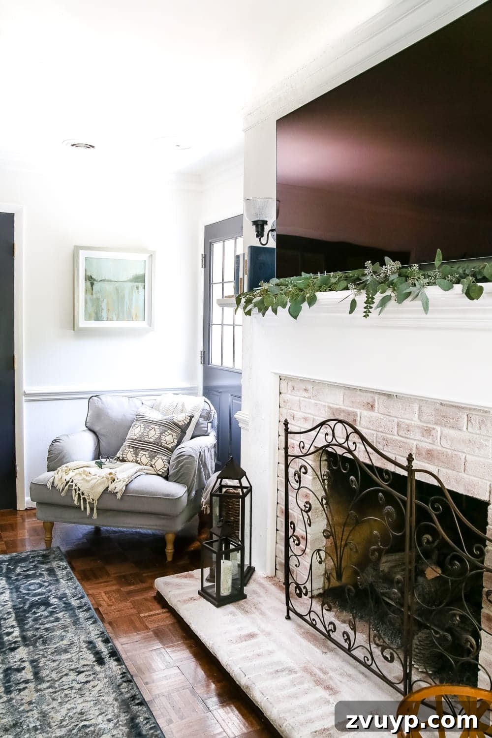 Making Your Home Look Expensive Without Breaking the Bank 8 Sophisticated Living Room Corner with Art and Cushions