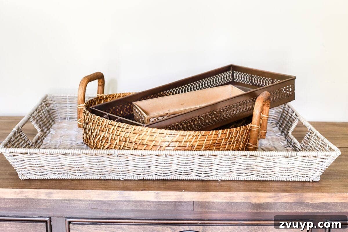 The Art of the Home Decor Capsule 9 Functional Trays: Essential for Home Decor and Organization | blesserhouse.com