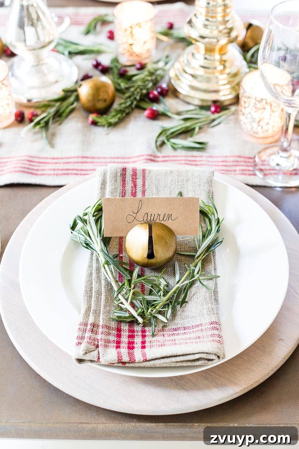 Mercury Glass Magic: A Christmas Tablescape 9 Mercury Glass Christmas Tablescape | blesserhouse.com - How to set up a vintage glam mercury glass Christmas tablescape with tips and sources for how to do it on a budget. #christmasdecor #christmastablescape #holidaydecor #christmasdiningroom