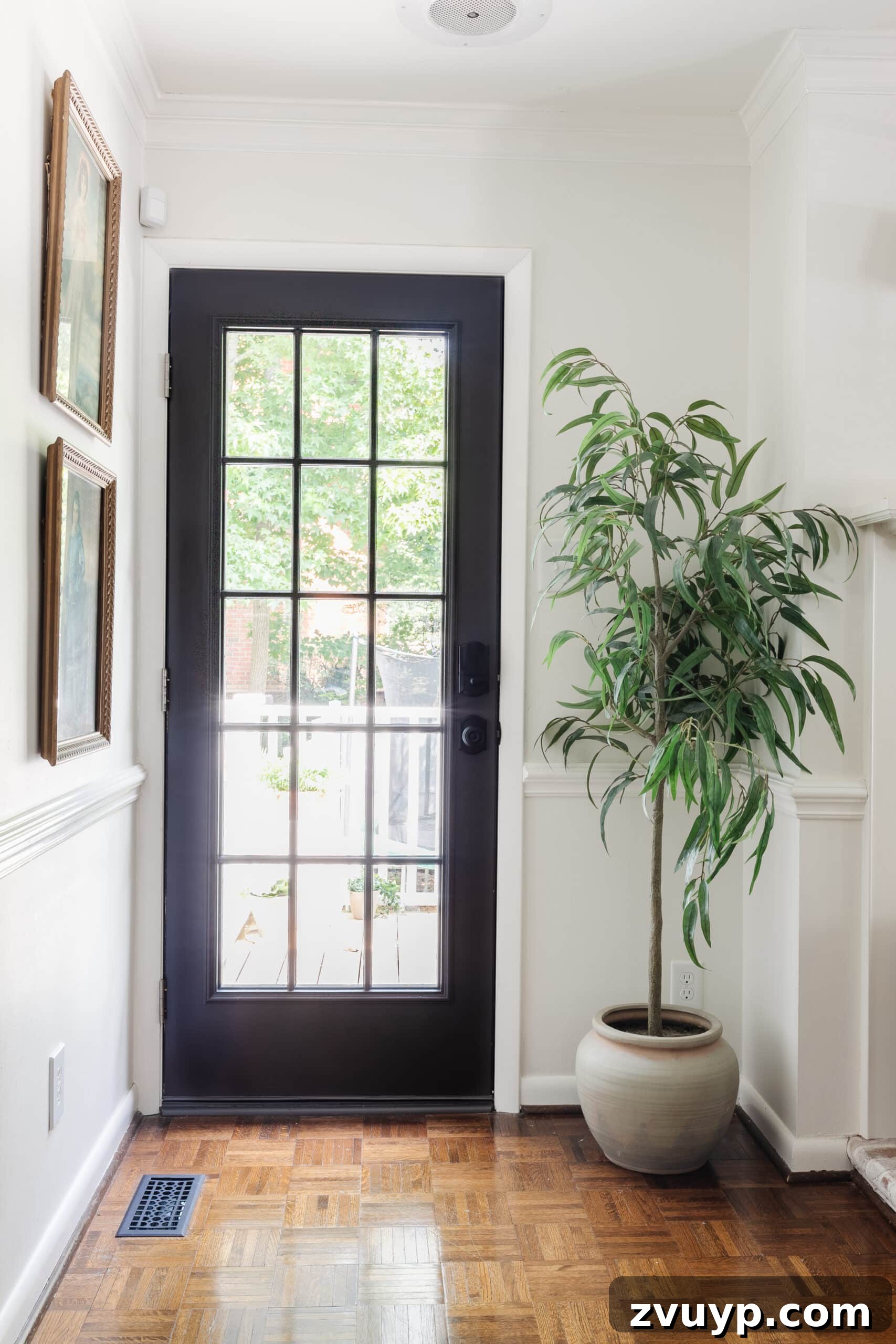 DIY French Door Painting Tips and Replacement Cost Breakdown 16 exterior french door leading to a side porch