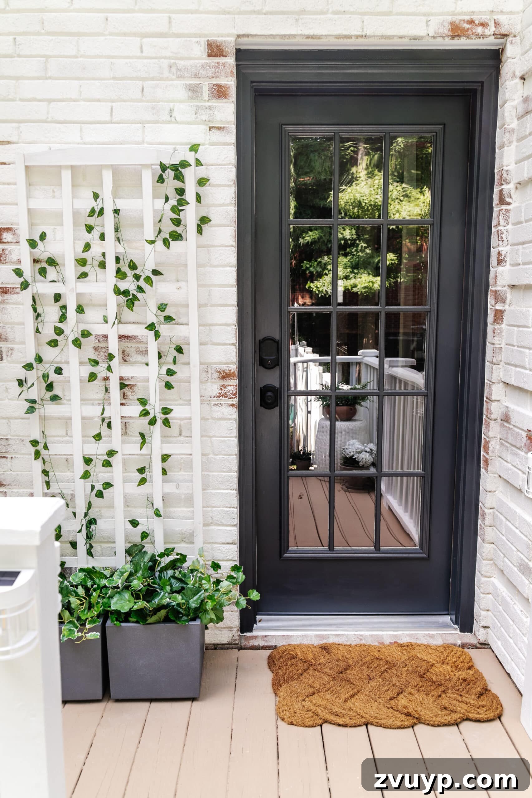 DIY French Door Painting Tips and Replacement Cost Breakdown 17 exterior french door on a side porch