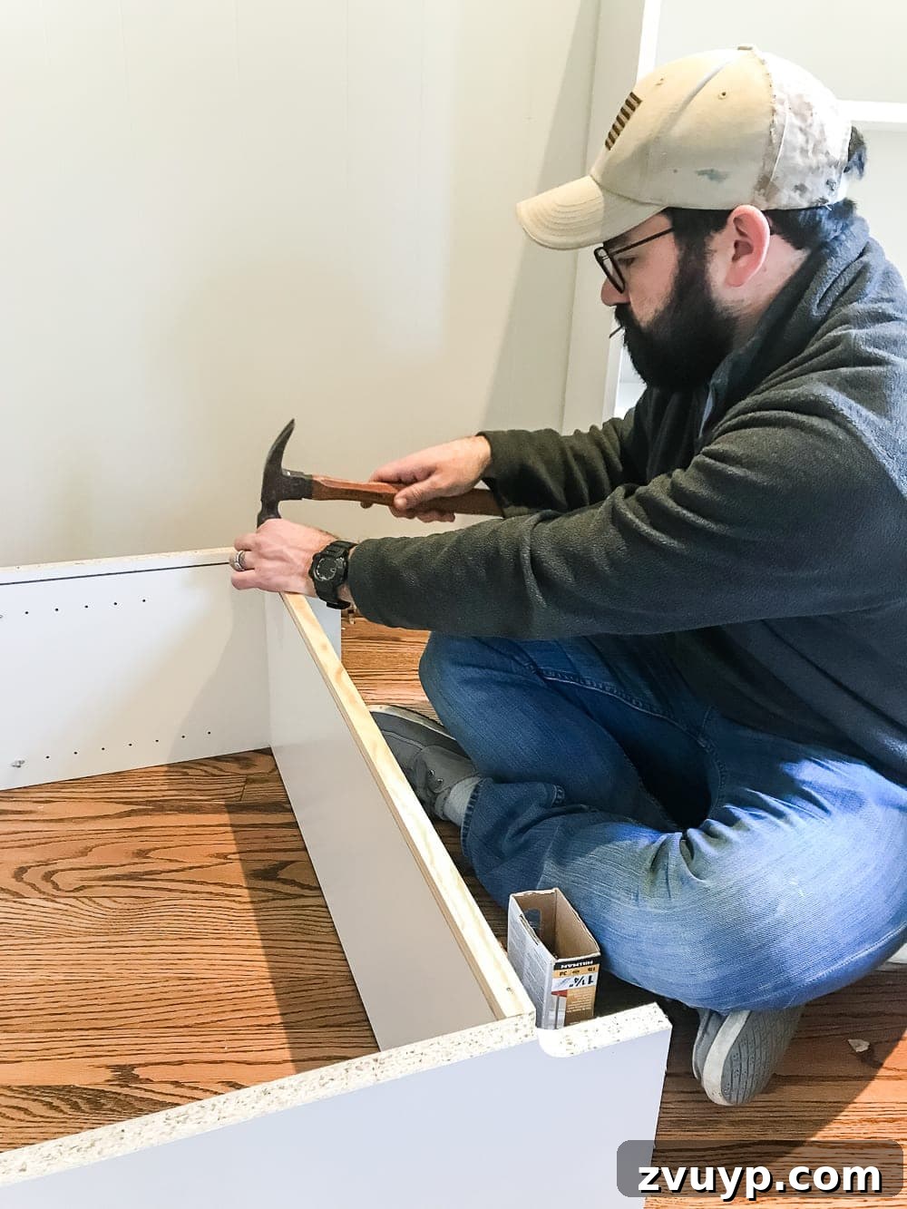 DIY Dream Playroom: Seamless Built-In Bookshelves 5 An easy to follow step-by-step tutorial showing how to build bookcase built-ins using IKEA Billy bookcases. #IKEAhack #homeimprovement #build #playroom