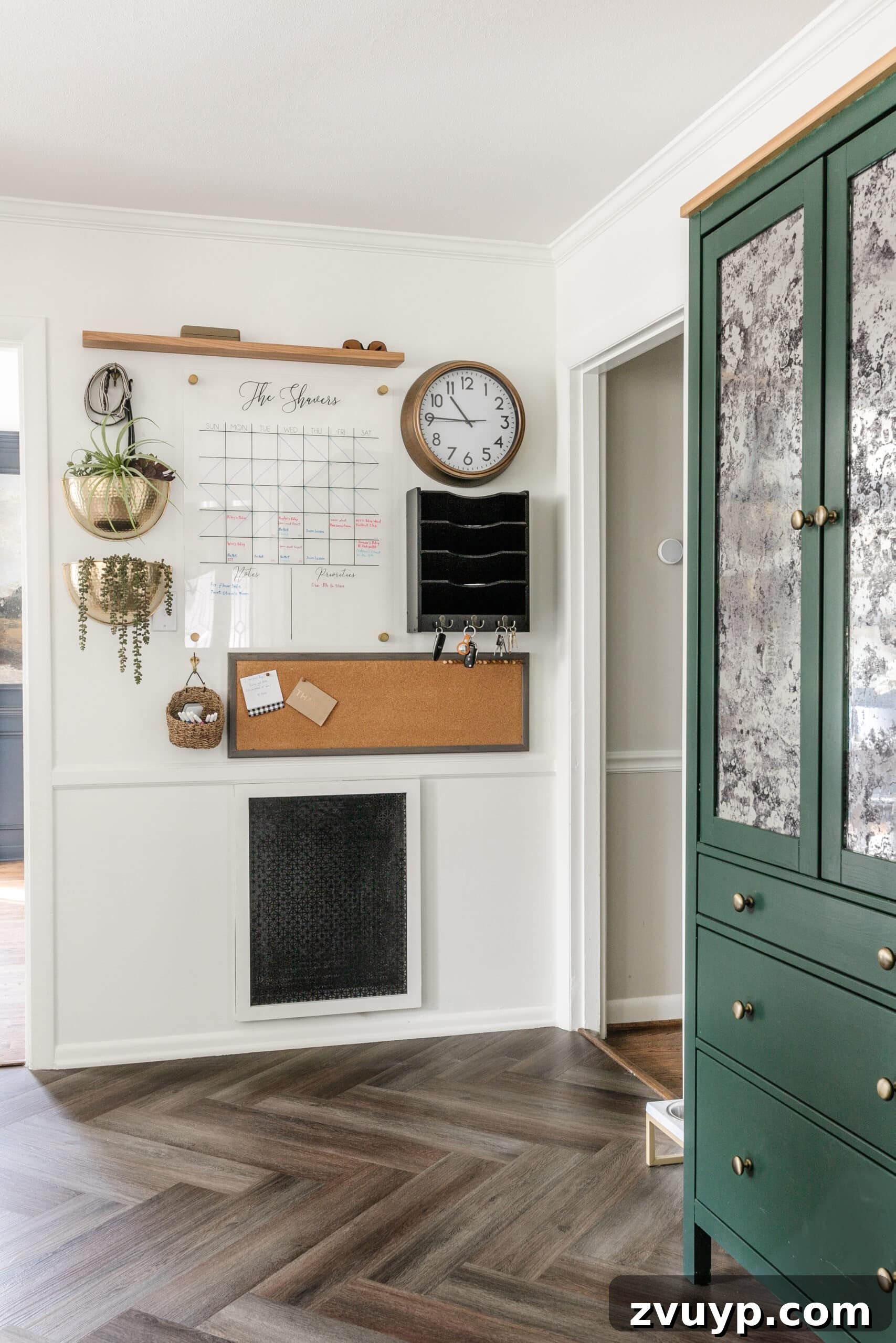 Master Family Chaos Your Command Center Guide 13 kitchen command center with wall calendar and bulletin board