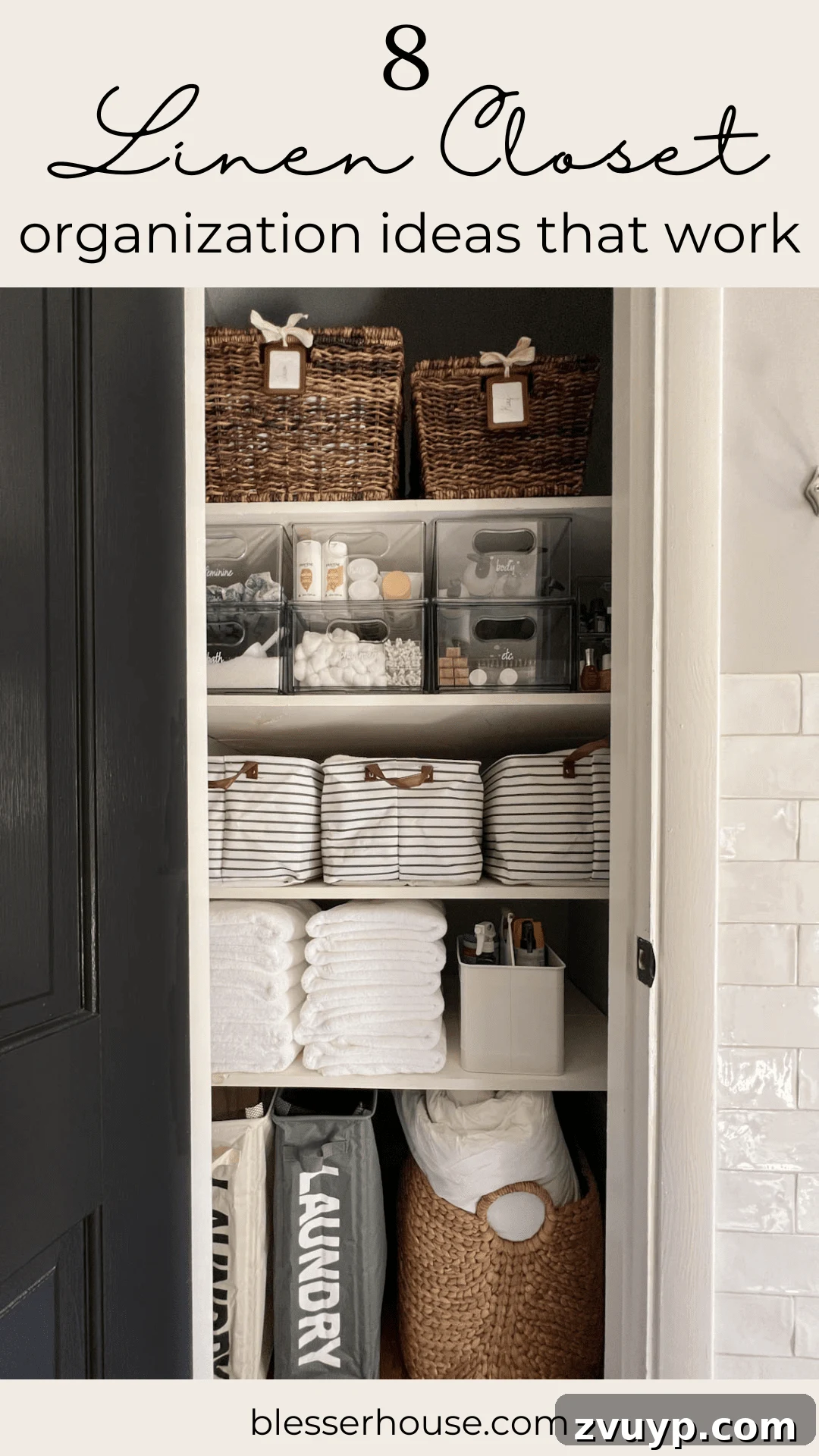 Master Family Chaos Your Command Center Guide 14 organized linen closet