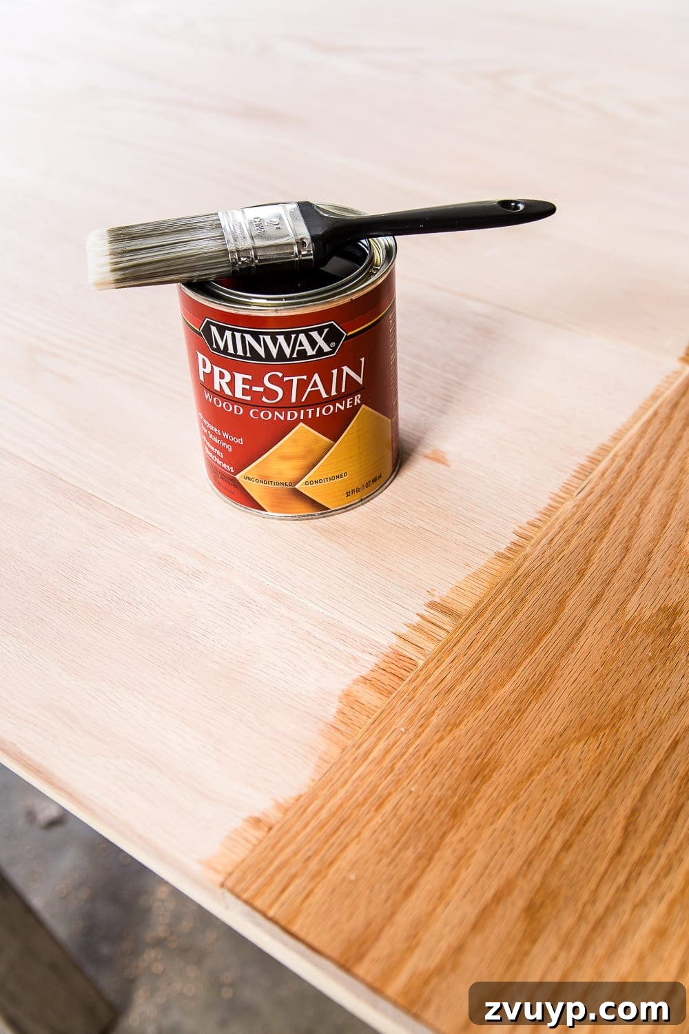 Revamping Your Dining Table Top 18 A tutorial for how to build a retrofitted table top to fit over any existing table using Minwax Dark Walnut stain. #build #furniturebuilding #tabletop #diningtable #diytable #farmhousetable #diyfurniture #woodworking #furnituremakeover #tablemakeover #minwax #woodstain #walnut