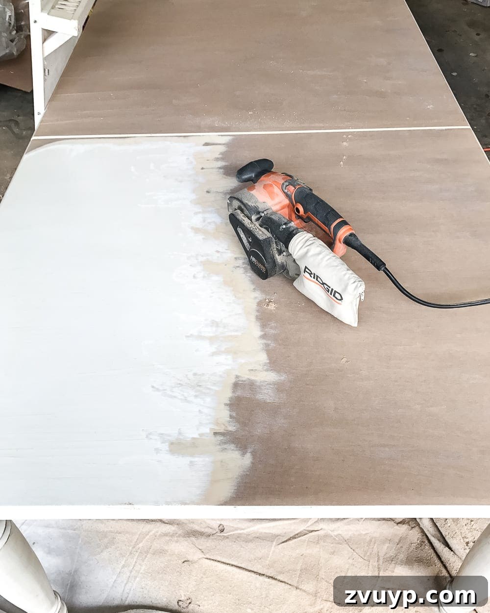 Revamping Your Dining Table Top 3 A tutorial for how to build a retrofitted table top to fit over any existing table using Minwax Dark Walnut stain. #build #furniturebuilding #tabletop #diningtable #diytable #farmhousetable #diyfurniture #woodworking #furnituremakeover #tablemakeover #minwax #woodstain #walnut