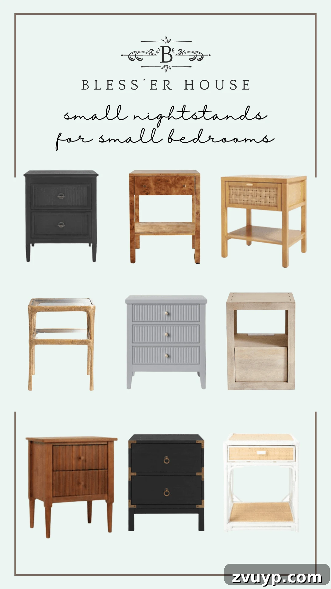 Smart Nightstands for Tiny Bedrooms 10 Collection of 20 diverse small nightstands perfect for compact bedrooms