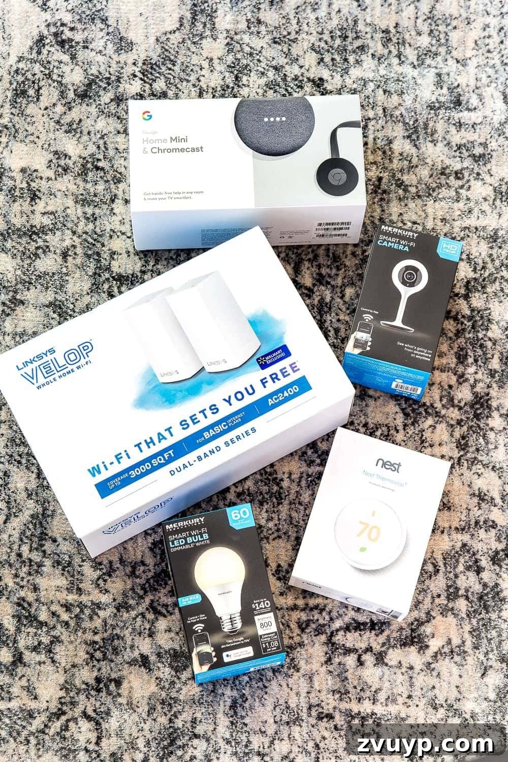 Getting Started with Your Smart Home Easy Setup 3 6 components for setting up a smart home