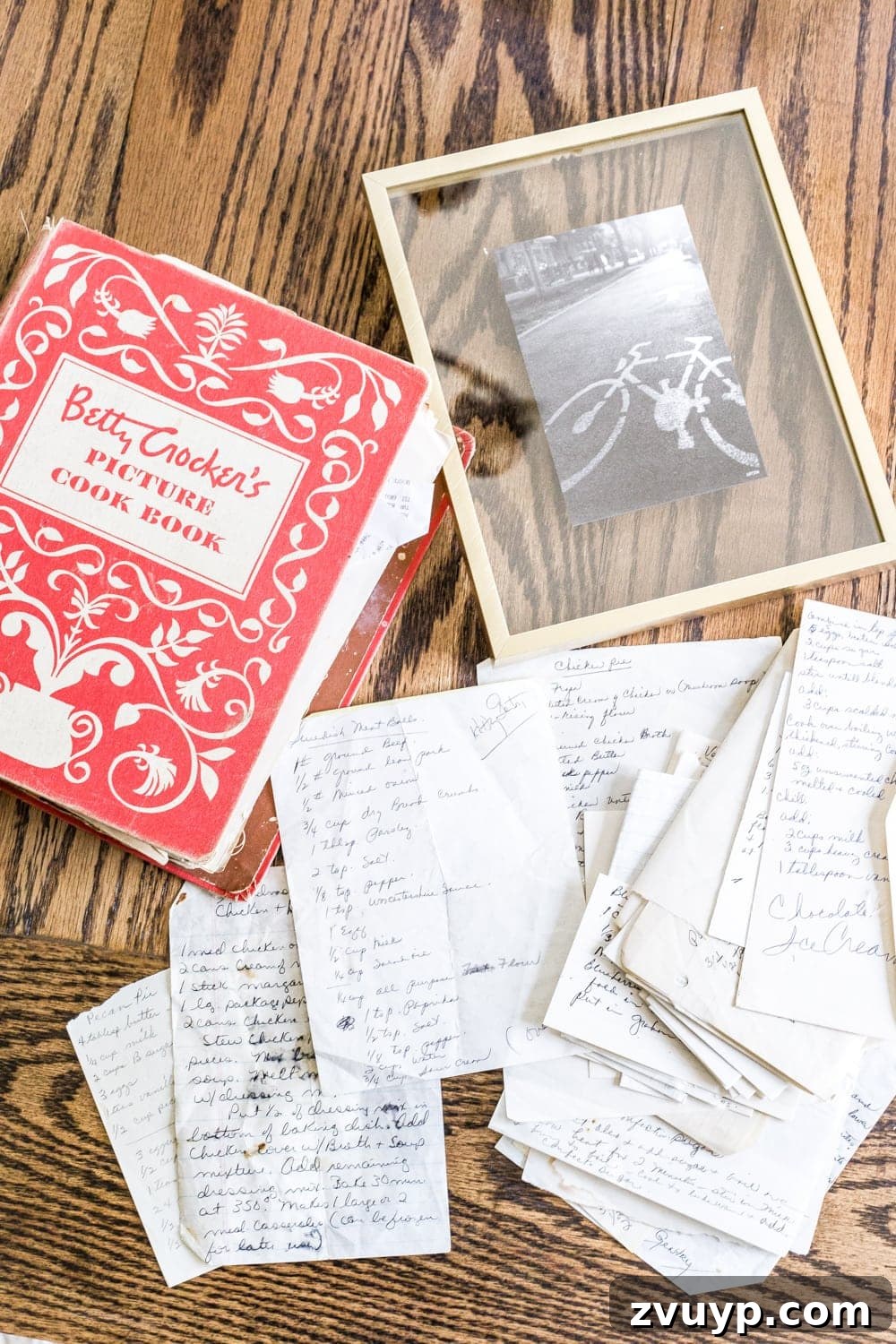 Creative Ways to Showcase Handwritten Family Heirlooms 2 How to preserve handwritten recipes and letters for framing