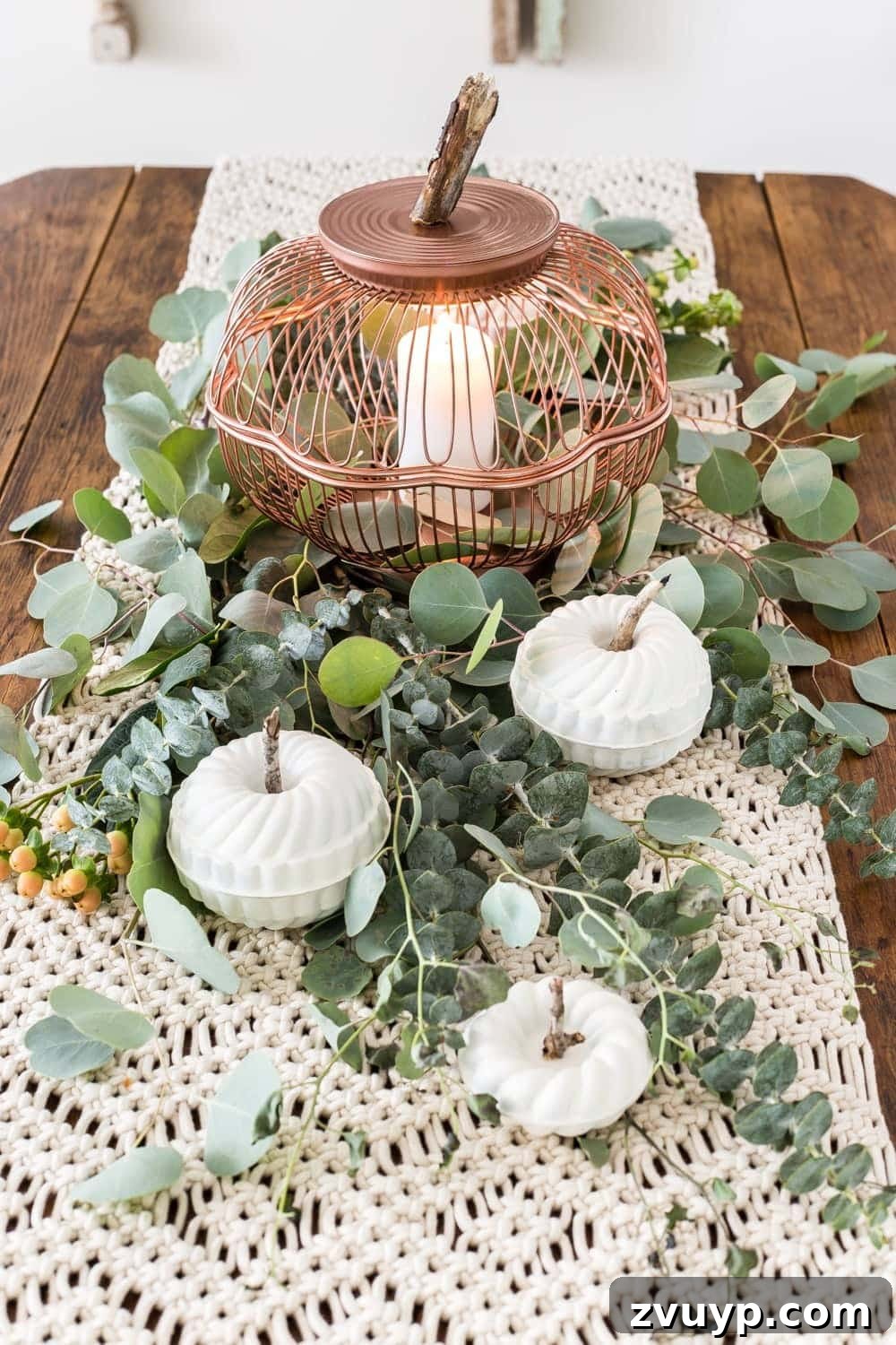 The Unlikely Pumpkin Patch Wire Basket and Bundt Pan Crafts 13 DIY pumpkin lantern using thrifted wire bread baskets and craft pumpkins using mini bundt pan Jello molds