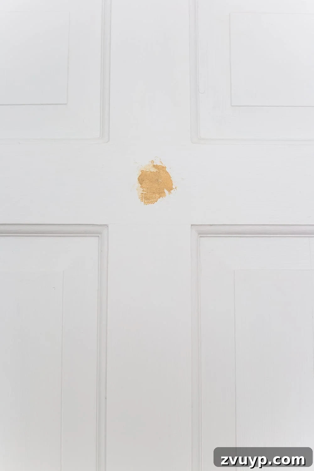 Mastering Door Painting for Unrivaled Durability 13 patching holes with wood filler before painting interior doors