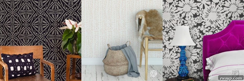 Our Master Bathroom Makeover: Design Vision 12 Bathroom Stencil Options