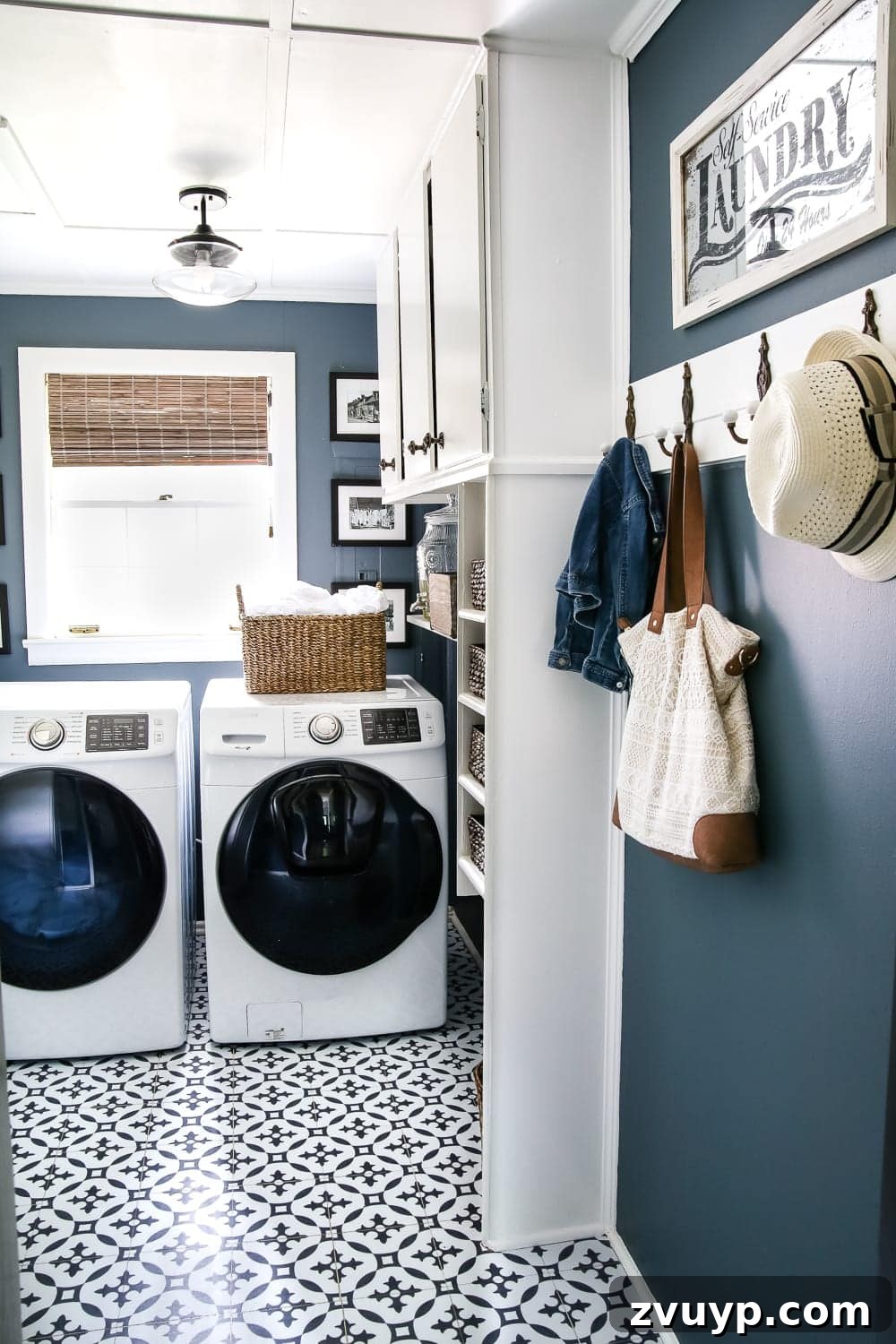 Clever Ways to Camouflage Household Eyesores 12 Paint your breaker box the same color as your wall and place magnetic frames on top for easy removal.