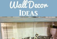 12+ Creative Vintage DIY Wall Decor Projects