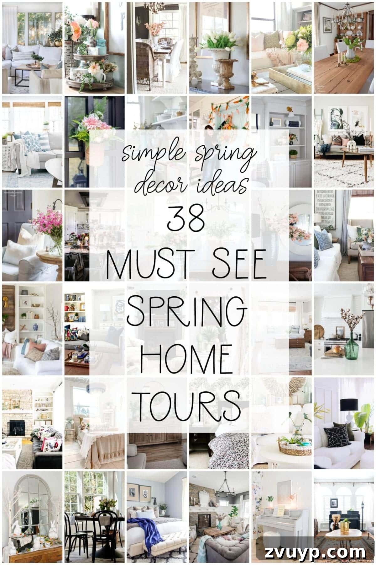 Blooming and Bright: Our Spring Home Reveal 2 Simple Spring Home Tour