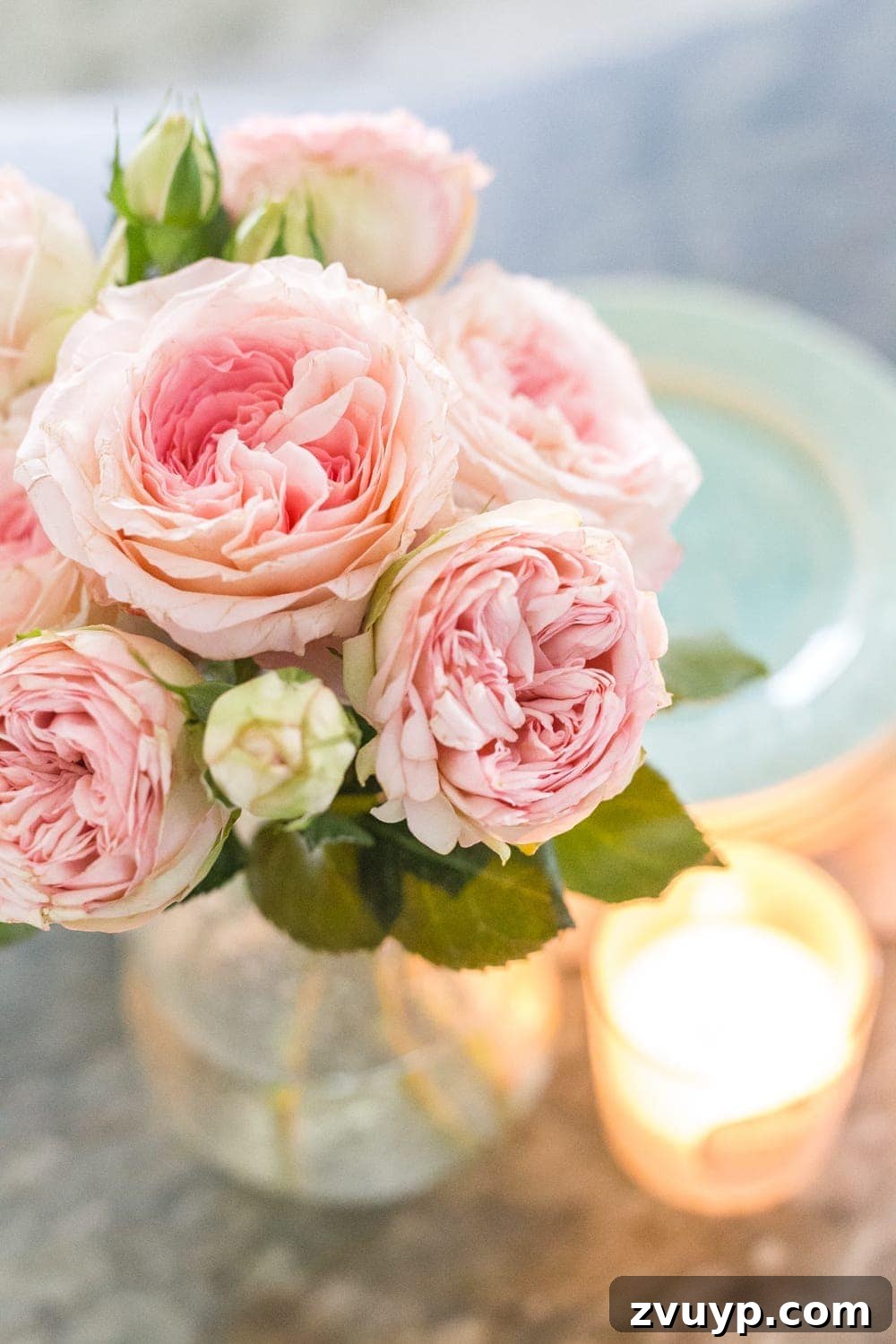 Blooming and Bright: Our Spring Home Reveal 9 Simple Spring Home Tour | Blush Cabbage Roses