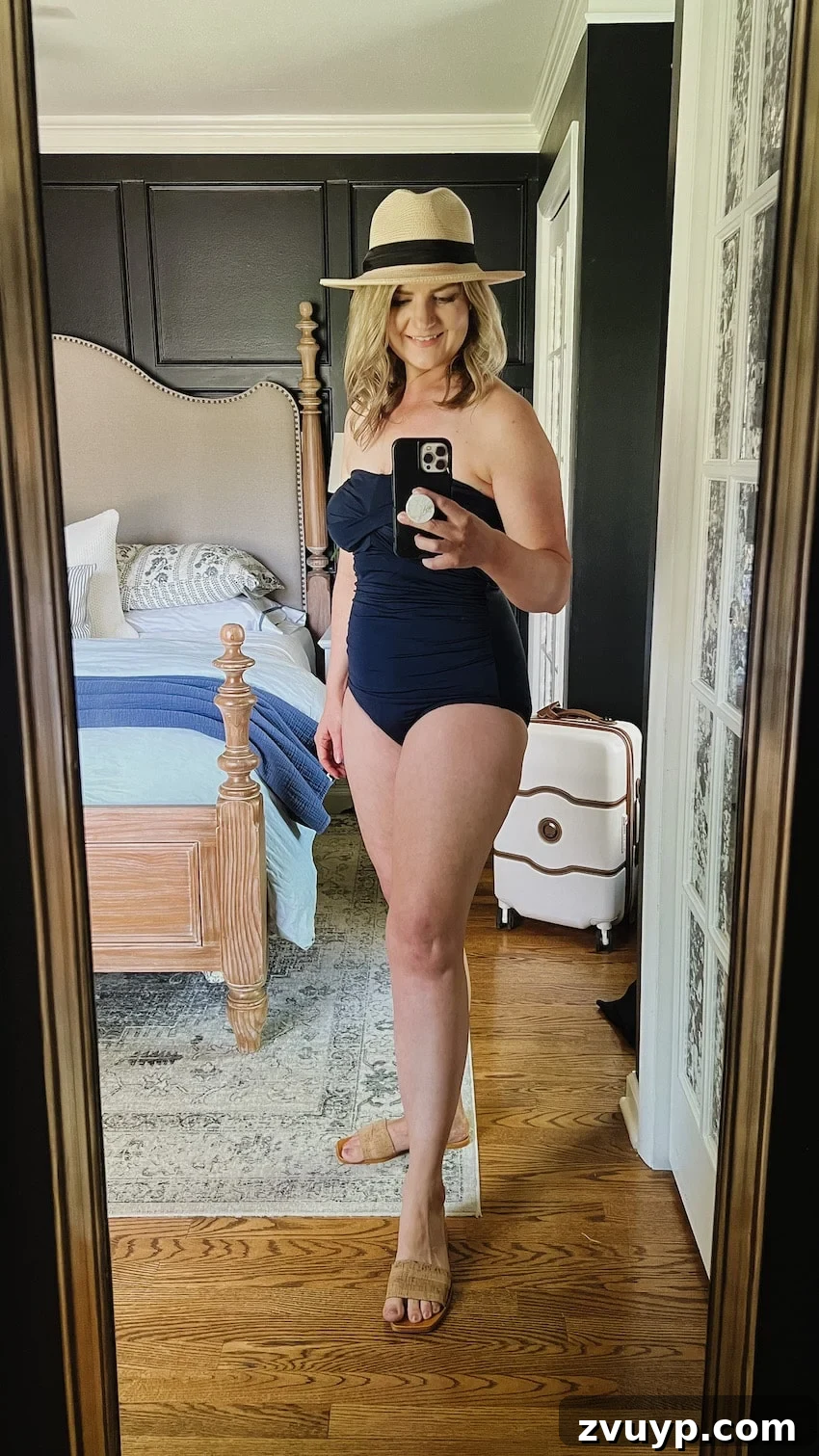Smooth Silhouette: 10 Fashion Tricks to Flatter Your Mom Belly 5 best postpartum swimsuit