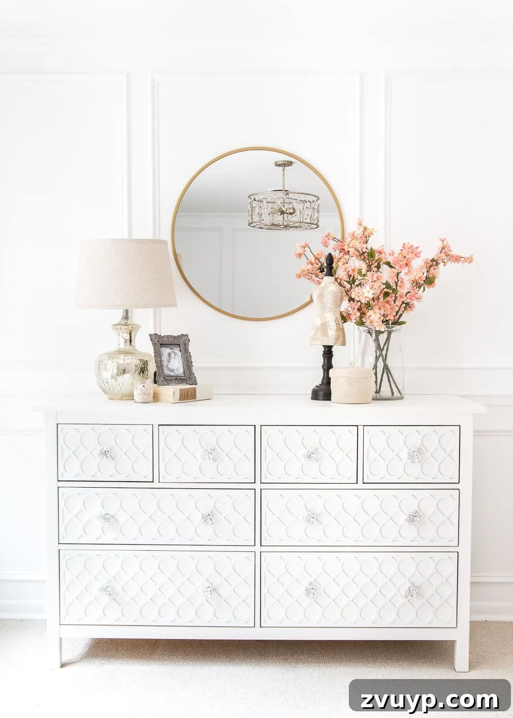 The Key to Painting IKEA Laminate Furniture 3 How to Paint Laminate IKEA Furniture | A 3 step tutorial for painting laminate IKEA furniture to prevent peeling and scuffs and to make your painted finish last for a custom look.