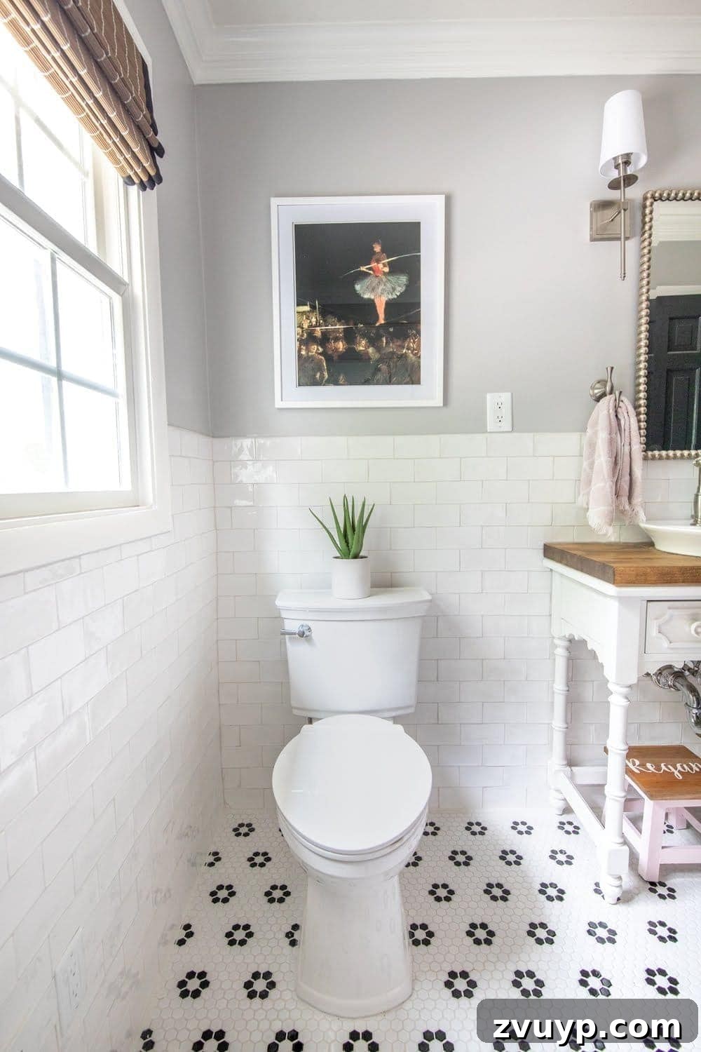 Unveiling the Ultimate Kids Bathroom Makeover 15 American Standard VorMax self-cleaning toilet in a kids bathroom