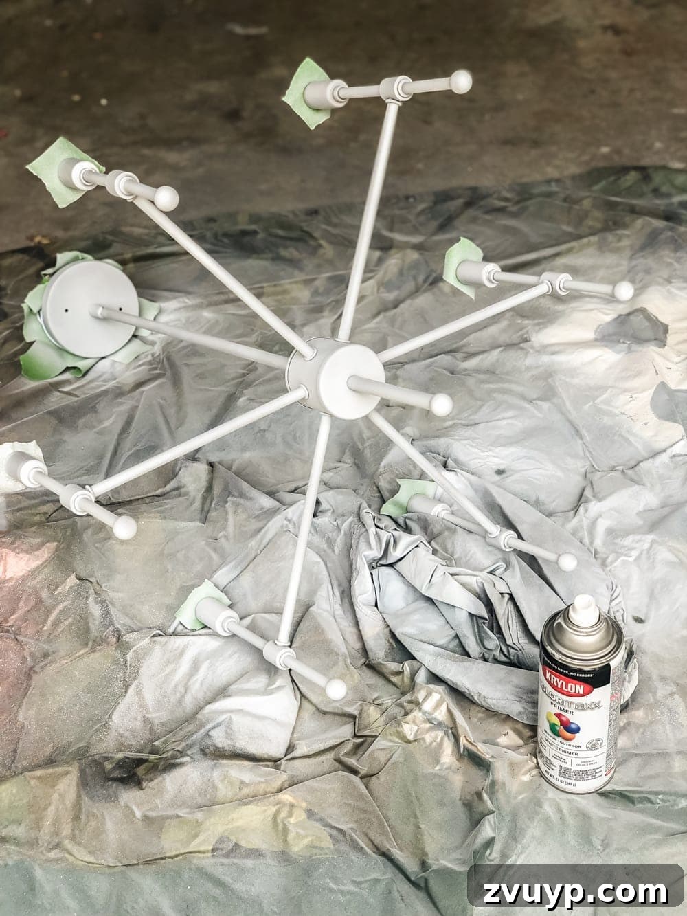 Your Chandelier Makeover The Ultimate Brass Spray Paint Guide 7 The best aged brass spray paint to create a high end designer look on anything easily and inexpensively.