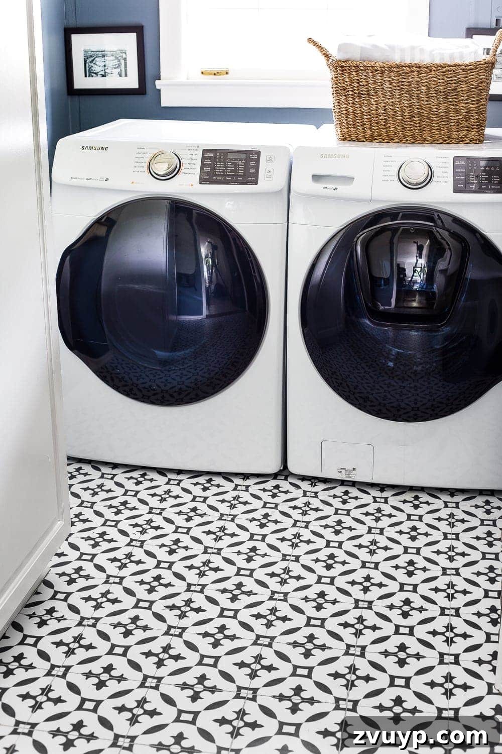 High Impact Room Updates on a Budget 10 Big Impact Ways to Redecorate a Room Inexpensively | vinyl tile decals
