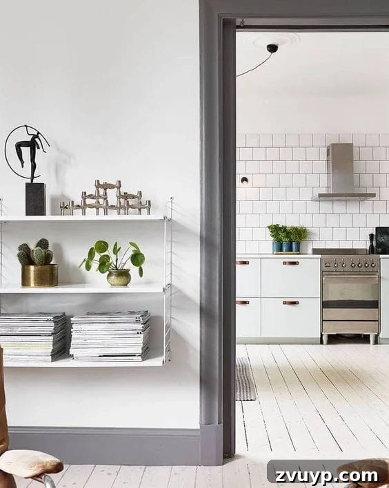 Stylish Shades to Pair with Gray Trim 8 A round-up of taupe and gray trim paint inspirations for a modern-meets-classic look and the best paint colors to pull it off. #graytrim #taupetrim