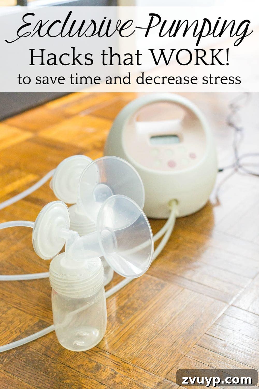 Smart Shortcuts for Exclusive Pumping Success 3 Exclusive Pumping Hacks That Work | A list of the best exclusive pumping tricks, tools, and resources to decrease stress, save time, and set you on track for a successful breastfeeding journey.
