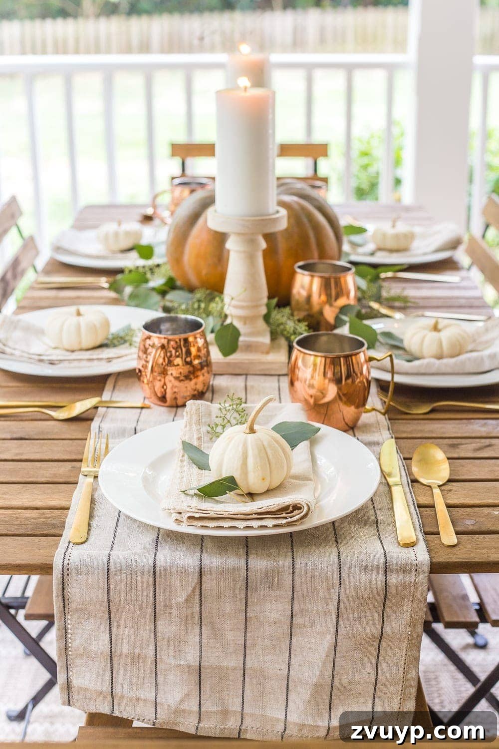 Cozy Fall Porch: Crafting Your Capsule Decor Style 10 Fall Back Porch | How to style your outdoor spaces for autumn using capsule decor items that will last throughout the seasons and get the most bang for your buck.