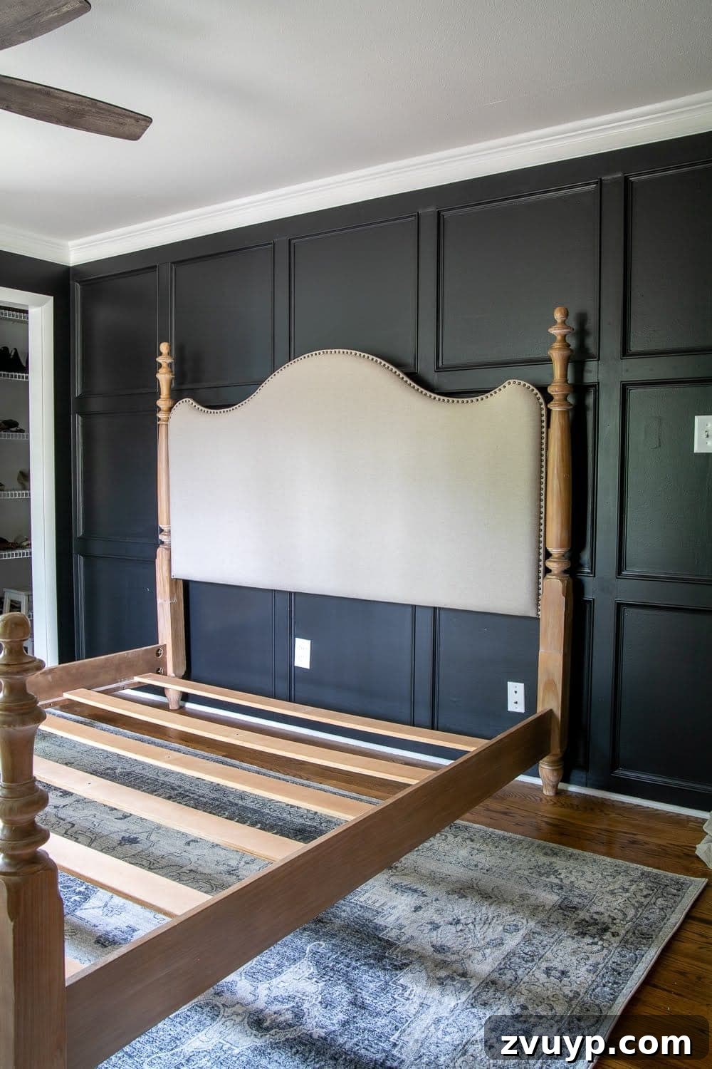 5 rules about primer and paint we wish we had known as beginner DIYers and how to create a paint finish on walls, doors, trim, and moldings that last. | Master Bedroom Refresh with Kilz®