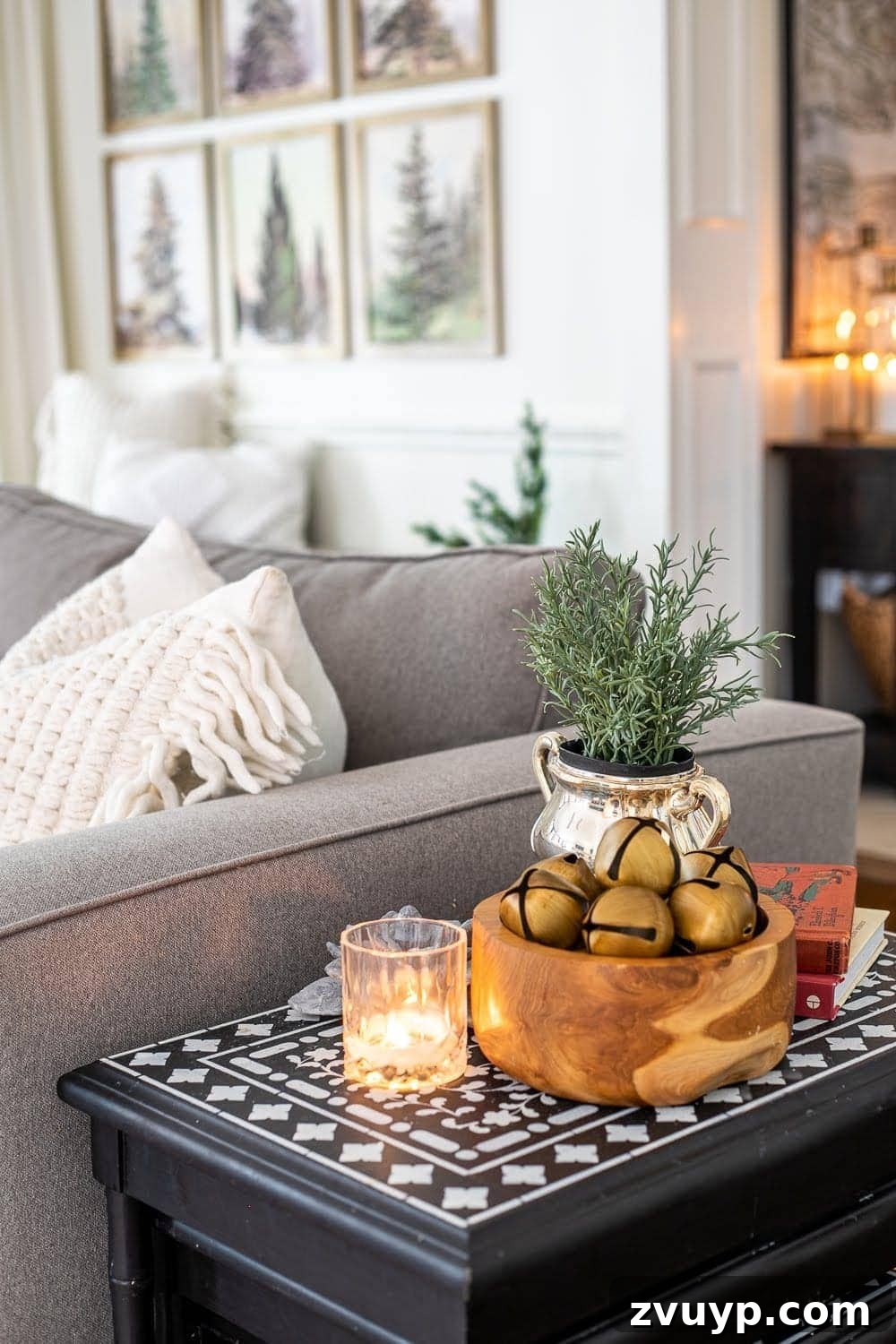 Weaving Past and Present: A Swedish Christmas Decor Story 13 Repurpose family heirloom vessels by displaying them with greenery stems or flowers as vases for a touch of sentimental Christmas decor.